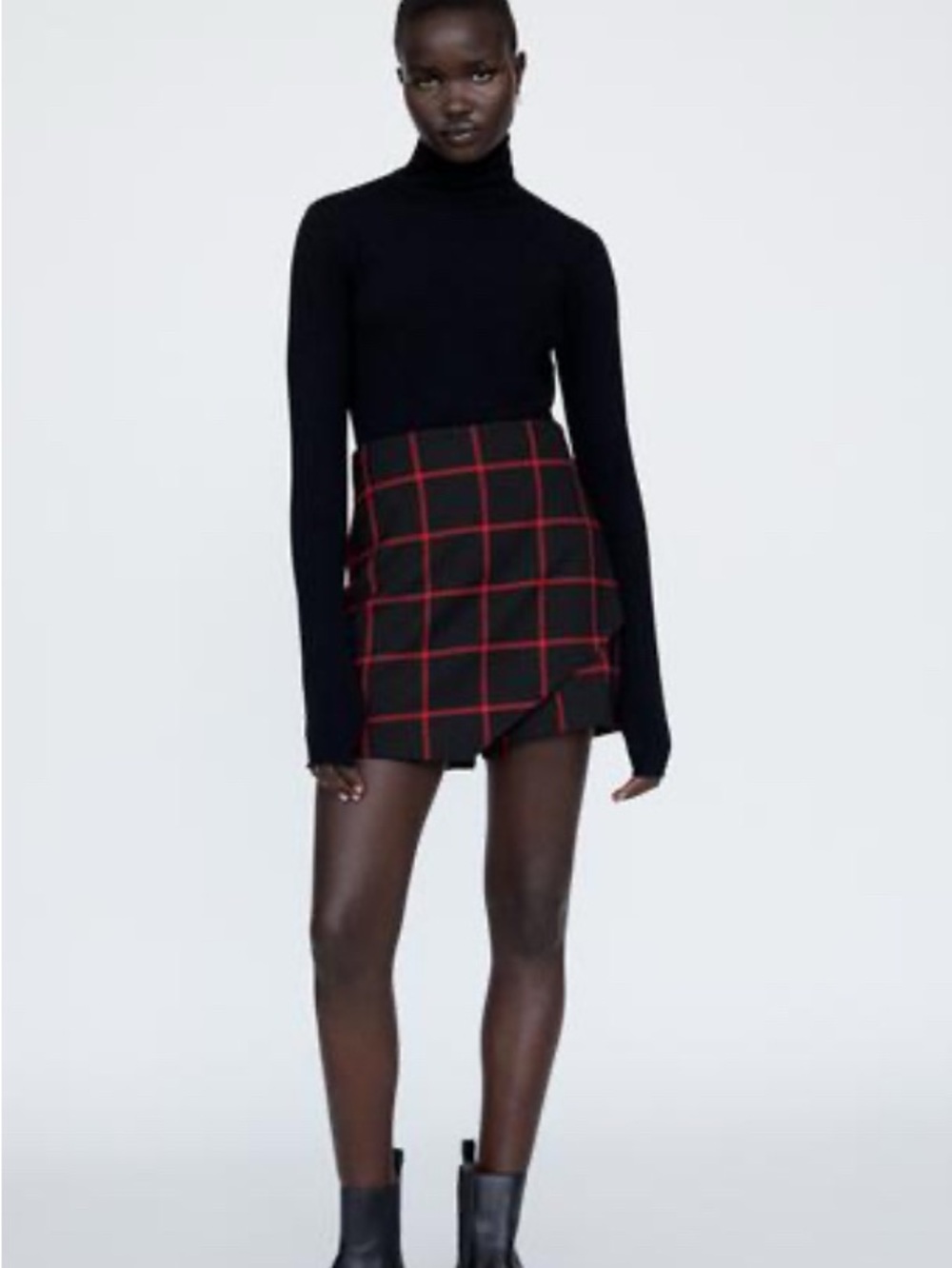 Plaid Skort